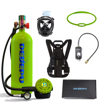 DEDEPU D600 2.3L Gas Cylinder: Scuba Diving Air Source Equipment