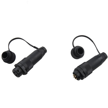 Conector circular de enchufe de enchufe de aviación de la serie DF