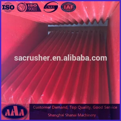 mining crusher machine parts high manganese steel crusher armor plate jaw liners casting steel Shanbao SBM jaw plate