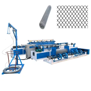 Automatic Diamond Mesh Machine for Chain Link Fence Weaving