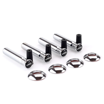 Universal Aluminum Alloy Automatic Door Lock Pin Pull Rod Cap for Automobile