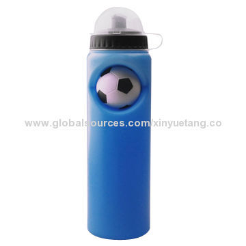 750mL Eco Food-grade BPA-free Football-shaped Plastic Drinking Bottle, Sized 26.5*7.5cm