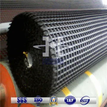 high strength uniaxial warp-knitting polyester geogrid