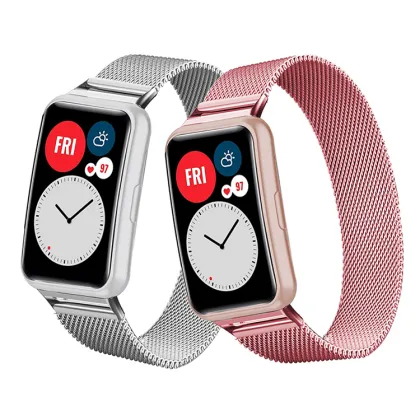 Stainless Steel Watch Bands for Huawei Watch Fit - Milanese Strap