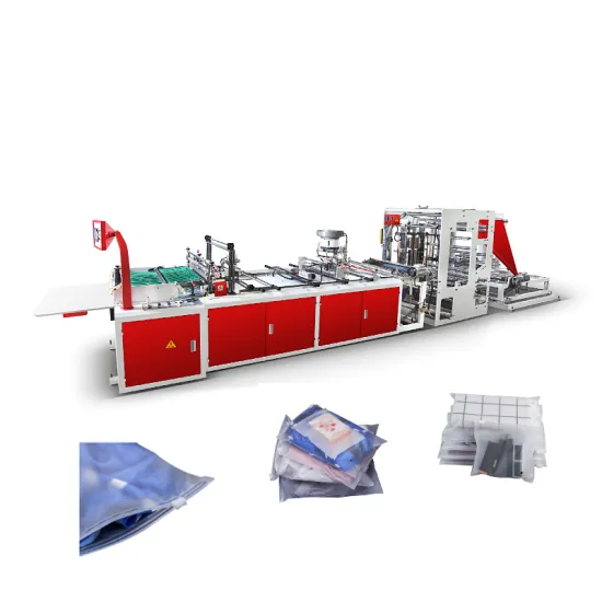 Full-Automatic Slider PE Zipper Bag Making Machine ZDJ-800: High-Efficiency Packaging Solution