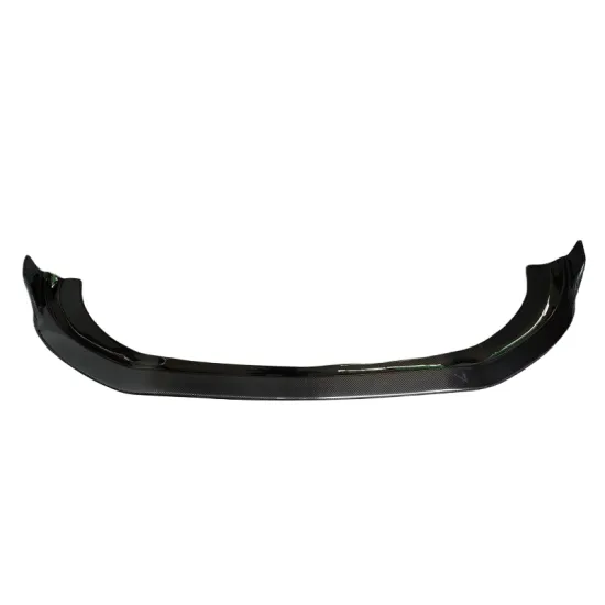 Used for Mercedes Benz S-Class W222 S63 B style high-quality 3K carbon fiber front bumper edge front lip body kit