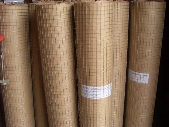 HOT DIPPED GALVANIZED WELDED WIRE MESH