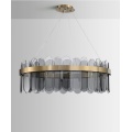 LEDER Glass Modern Unique Chandeliers