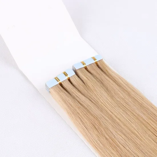 100% remy double drawn cuticle aligned hair cheap curly deep wavy skin weft indian tape hair extension