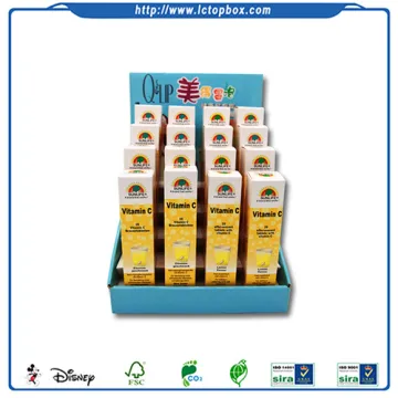 Cardboard Paper Display Stands Rack and Box