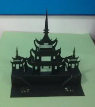 making sample pvc box pattern cutting machine