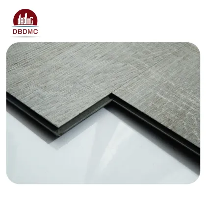 Anti-fouling Hickory Shaw Laminate PVC Luxury Vinyl Flooring Tiles Planks