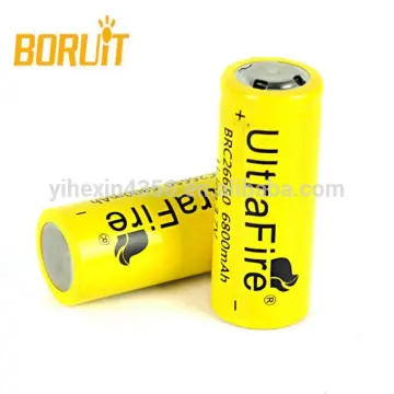 6800mAh 3.7v Rechargeable 26650 Li-ion Battery