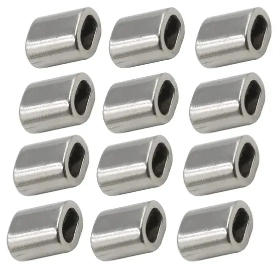 Durable Stainless Steel Crimp Clamps for Heavy-Duty Wire Rope