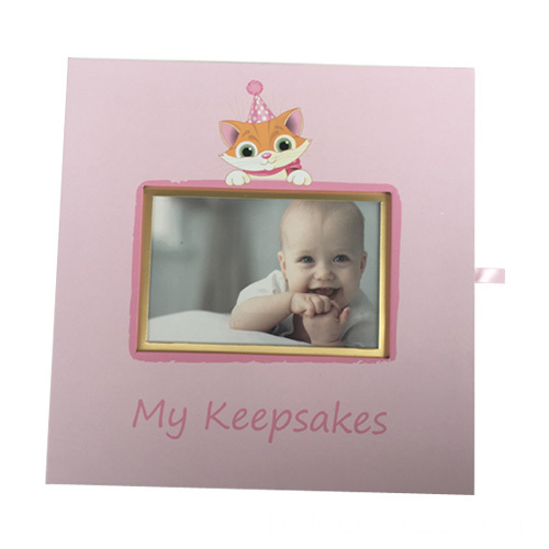 Pink Design Baby Treasure Cardboard Box