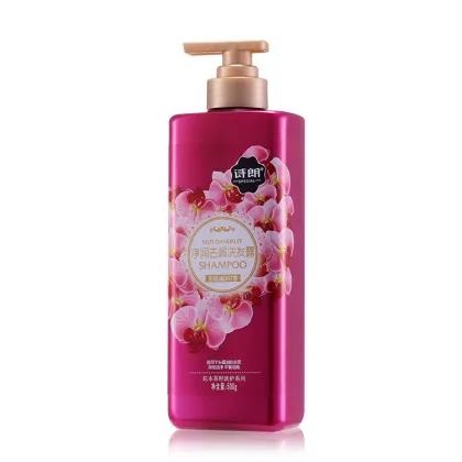 Wholesale Silicone Oil Free Flower Shampoo for Anti-dandruff