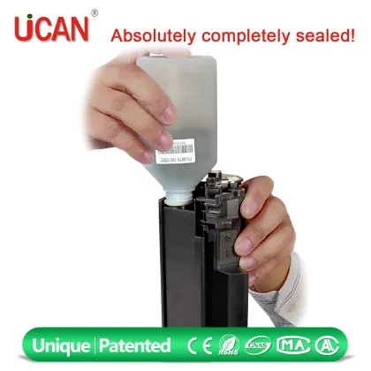 Disruptive innovation Reusable Continuous compatible toner cartridge for canon
