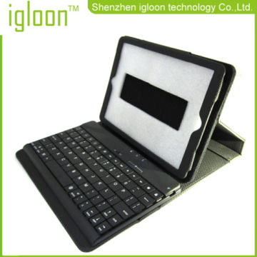 Μίνι iPad δερμάτινη θήκη καλύψει Bluetooth πληκτρολόγιο ασύρματο Split στάση σχεδιασμό κράμα στέγασης μεγάλη μπαταρία