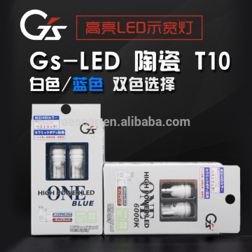 AES GS T10 LED light width lamp lamp bulb Side light 12v