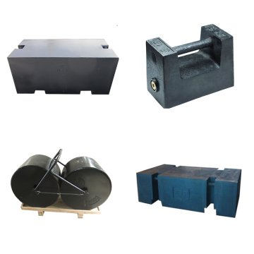 Cast Iron Tractor Elevator Counter Calibration Weights for Floor Scale - 20kg to 1 Ton