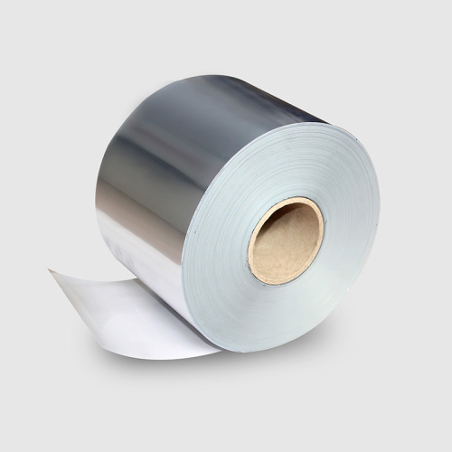 Thermoforming of metallized PET film