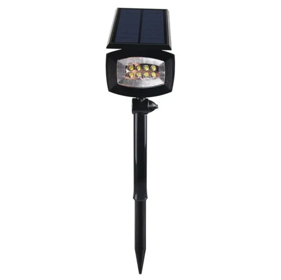 Split solar garden light
