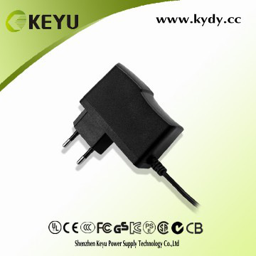 Plug in power adapter 9V1.5A / 12.5W CCC plug,with CCC certification