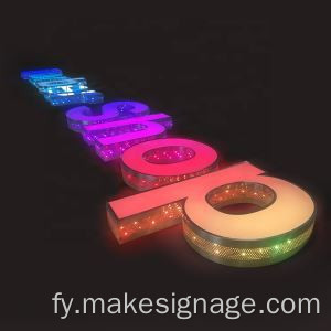 Frontlit en Sidelit LED-kanaalbrief