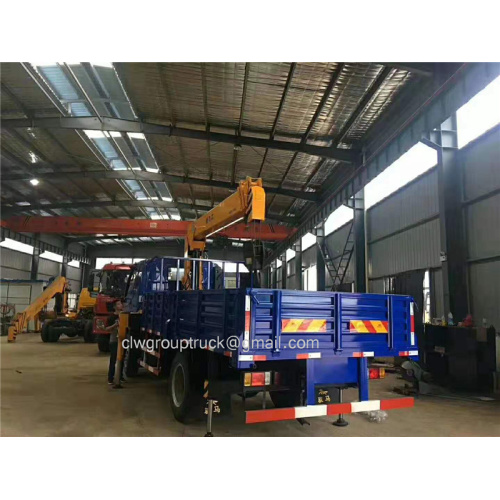 Foton 3900mm wheelbase chassis mounted truck crane