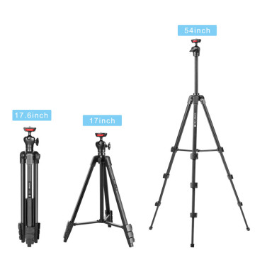 ZOMEI T50 Phone Tripod: Portable Lightweight Aluminum Tripod Stand for Cellphone Camera