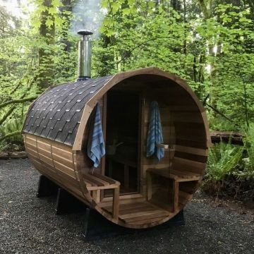 Canadian Hemlock Wood Dry Sauna Spa - New Arrival Factory Direct Wholesale Far Infrared Sauna Room Sauna Box