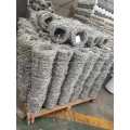 Bobina de alambre de púas de acero galvanizado para uso agrícola