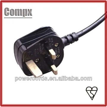 13A 250V uk power cord with plug