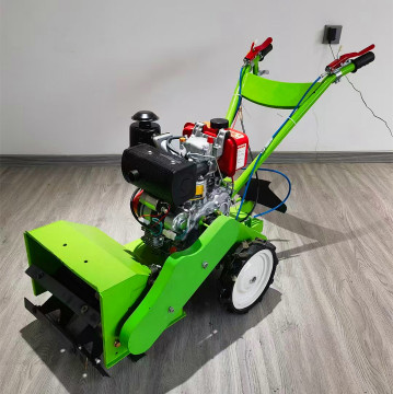 Light Hand-Push Weeding Ditching Machine: Rotary Cultivator Power Tiller 170