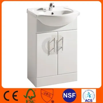 Gloss White Freestanding Vanity Cabinet