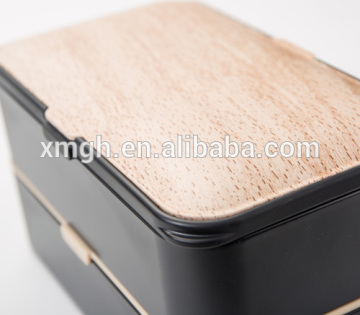 Classic PP Bento Box with Printing, FDA Approved, BPA Free, Microwave & dishwasher safe