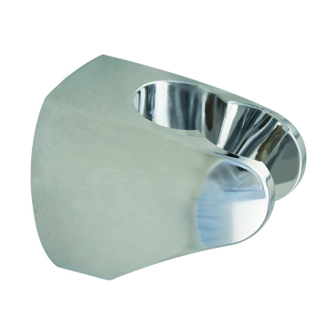 Hanger de cromo a mano ducha de lluvia soporte para la pared de la pared