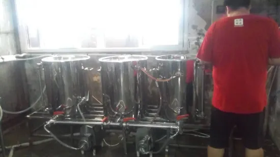 Stainless Steel Beer Brewing Tank Complete Set