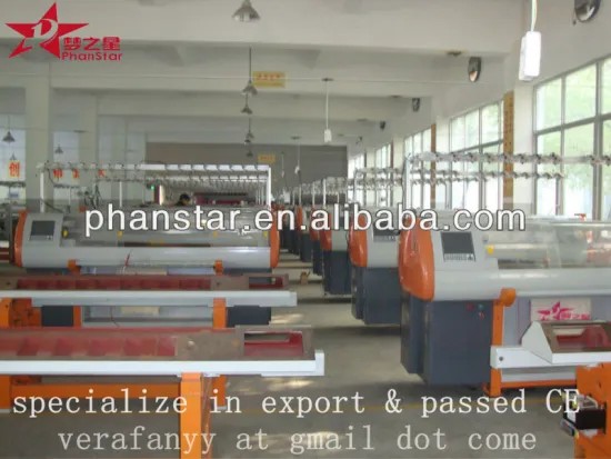 14G flat knitting machine