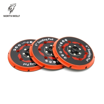 5 Inch Hook and Loop Dual Polisher Backing Plate for Car Detailing