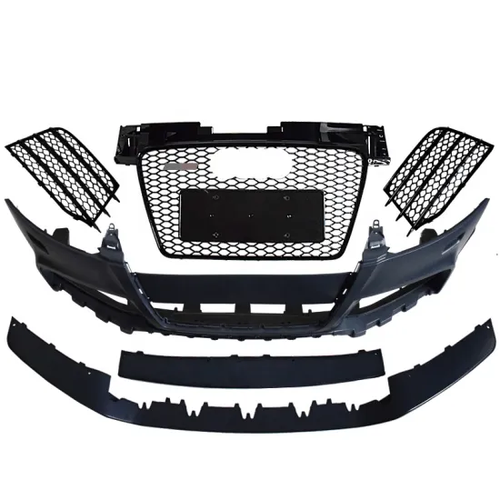 PP Material TT Facelift TTRS Front Bumper with Grill for Audi TT 2008-2014