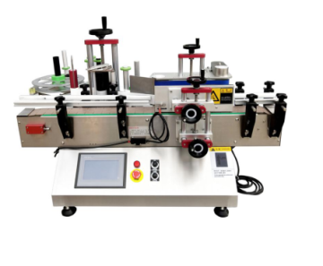 Automatic Round Bottle Labeling Machine with Conveyor - Good Price