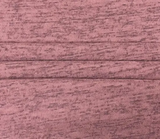 100% Polyester Imitation Linen Dyed Knit Jersey Fabric