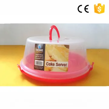 High Quality Transparent Clear cake boxes with window hot sell cake box