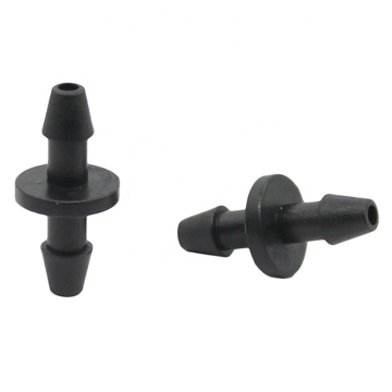 Double Barbed 2-Way Quick Connector for 4/7mm Water Pipe and Garden Hose Adapter