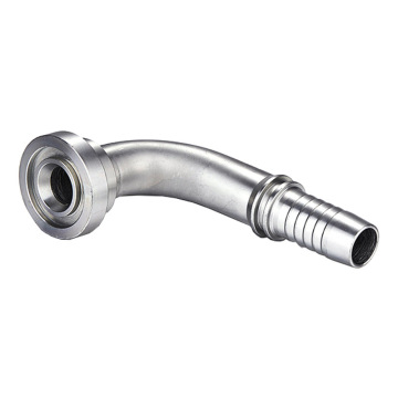 CNC Machined 45 SAE Flange 3000PSI Hydraulic Hose Fittings