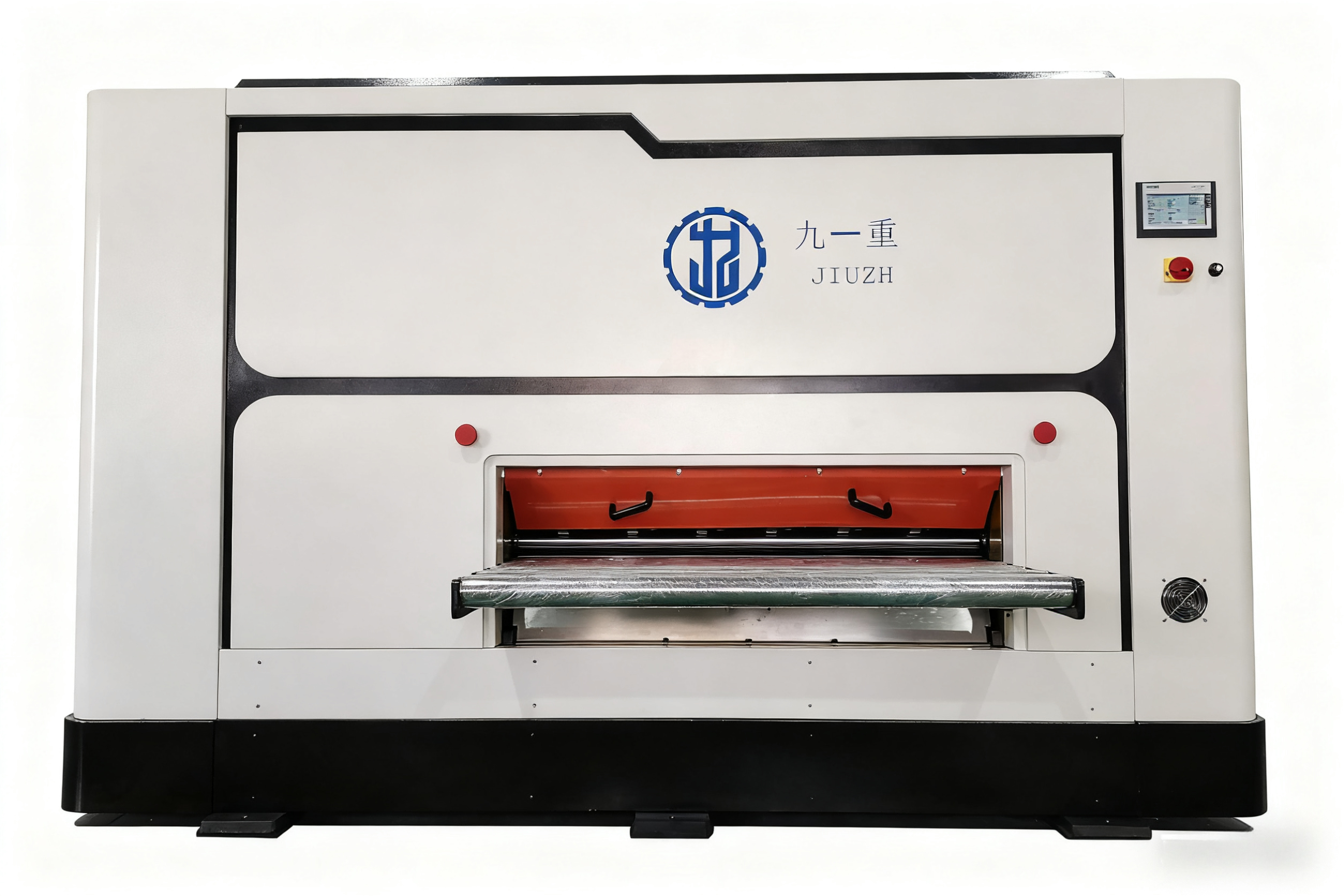 Máquina de nivelación de placas de acero hidráulico automatizada