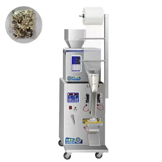 Low Cost Multi-Function Food Tea Bag Powder Granule Filling & Three Sides Sealing Packing Machine