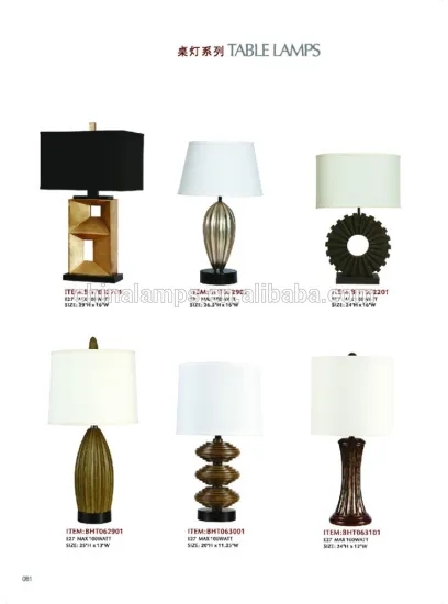 Modern acrylic table lamp himalayan salt lamps wholesale polyresin table lamps with fabric lampshade for hotel lighting decor