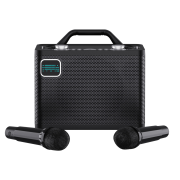Kasinuo K86 80W Portable Wireless Karaoke Player with Dual Microphone